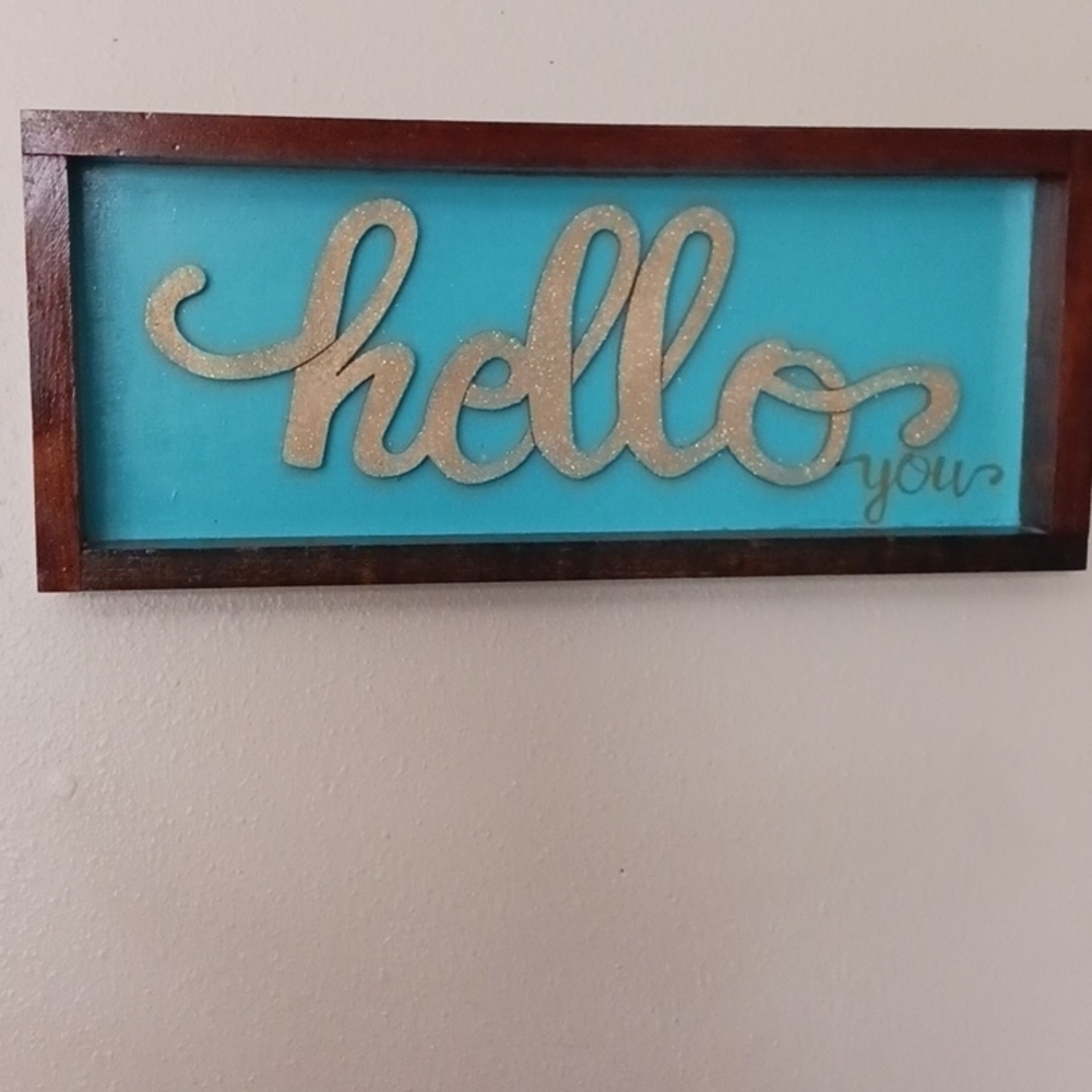 Hello, You Welcome Sign - Picture 2 of 2
